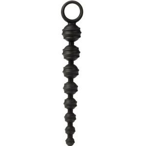 Power Drill Anal Beads - Zwart