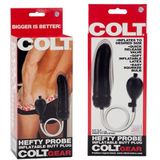 Colt Hefty Probe - Buttplug - Zwart - Opblaasbaar - Ø 45 mm