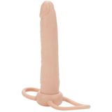 Accommodator dubbele dringer - ebbenhout - aangespdildo