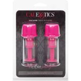 California Exotic Vacuum Twist Suckers tepelzuignappen Pink 2x10,25 cm