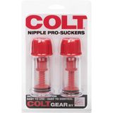 CalExotics - COLT Nipple Pro-Suckers - Pumps Nipple Rood