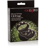 Tri-Snap C&B Cage Cockring en Ballstretcher