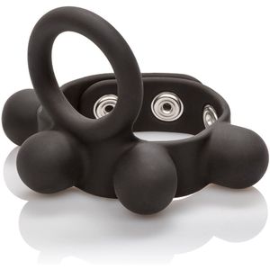 Verzwaarde Ballstretcher met Cockring