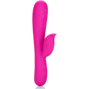 Embrace Swirl G-Spot Rabbit Vibrator - Roze