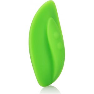 Mini Marvels CalExotics - Mni Marvels Teaser - Silicone ligbed Vibrator - Groen, 1 stuk