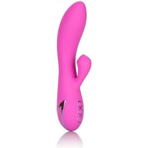 Roze Vibrator met Clitoris Zuigfunctie - Malibu Minx