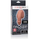 Siliconen Packing Penis 12.75 cm - Bruin