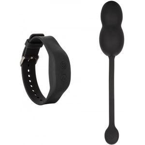 CalExotics - Wristband Remote Soft Kegel - Eggs / Bullets Zwart