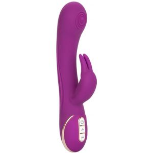 CalExotics - Siliconen Thumping Rabbit Vibrator Waterproof