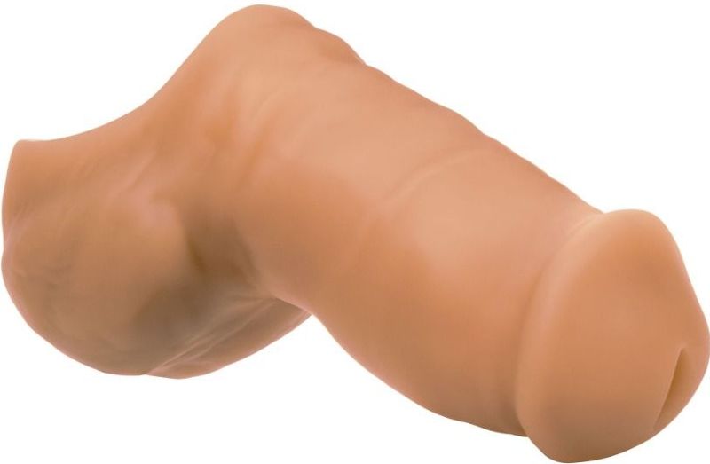 CalExotics Dildo Love Toy Soft Silicone Stand-To-Pee Beige