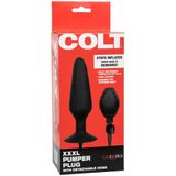 CalExotics - COLT XXXL Pumper Plug - Anal Toys Buttplugs Zwart