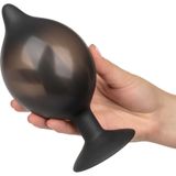 CalExotics - Large Silicone Inflatable Plug - Anal Toys Buttplugs Zwart