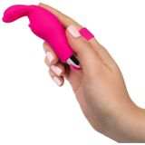 Oplaadbare Vinger Vibrator in Bunny Look - Roze*