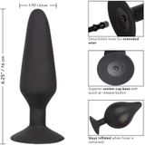 CalExotics - XL Silicone Inflatable Plug - Anal Toys Buttplugs Zwart