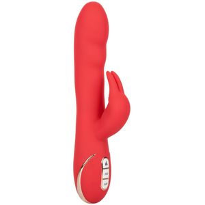 CalExotics - Heated Ultra-Soft Rabbit - Vibrators Clitoral Rood