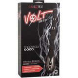 CalExotics - Volt Electro Beads - Anal Toys Electro Zwart