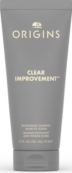 Origins - Clear Improvement - Gezichtsmasker - Zwart - 75 ml