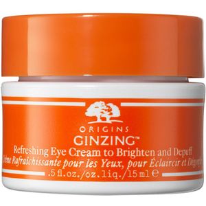 ORIGINS GinZing Refreshing Eye Cream to Brighten and Depuff - Cool, 15 ml