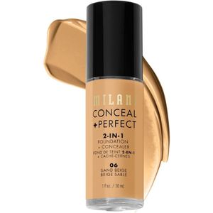 Milani 2-in-1 Concealer + Foundation 30 ml 06 - Sand Beige