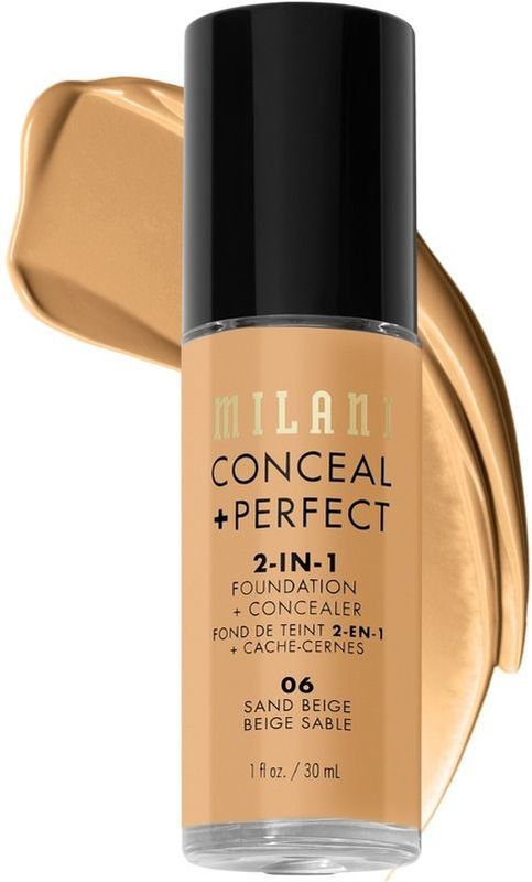 Milani 2-in-1 Concealer + Foundation 30 ml 06 - Sand Beige
