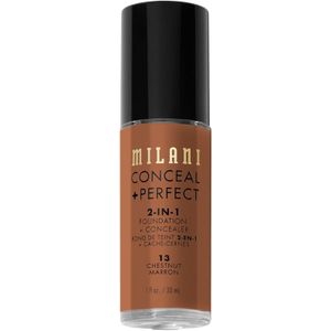 Milani - 2-in-1 Concealer + Foundation - 30 ml - Chestnut
