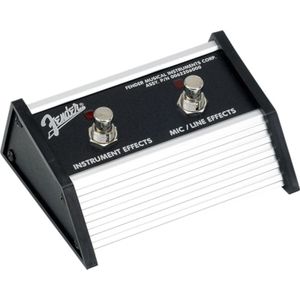 Fender 2-Button Footswitch voorAcousta- sonic Jr. DSP + Acoustasonic - Voetschakelaar voor gitaarversterkers