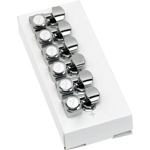 Fender Locking Stratocaster/Telecaster Tuners Chrome Stemmechaniek voor gitaar