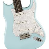 Fender Cory Wong Stratocaster RW Limited Edition Daphne Blue - Signature elektrische gitaar