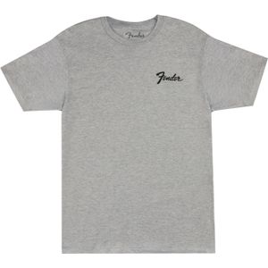 Fender Transition Logo Tee Athletic Grey XXL