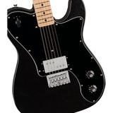 Squier Paranormal Esquire Deluxe MN Metallic Black elektrische gitaar