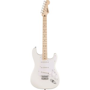 Squier Sonic Stratocaster Hardtail - Elektrische Gitaar - Wit