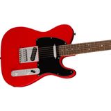 Squier by Fender - Telecaster elektrische gitaar - lauriertoets - zwarte plaat - Torino rood