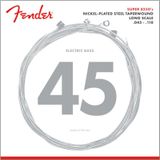Fender® « Super 8250 M 4 vernikkelde stalen snaren voor bas – 040/110 TW