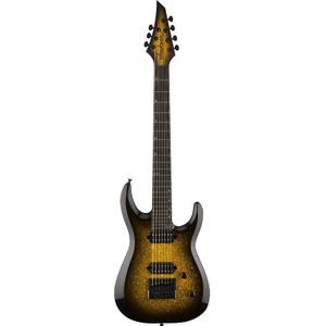 Jackson Pro Plus Dinky MDK Evertune 7 Gold Sparkle - Elektrische gitaar