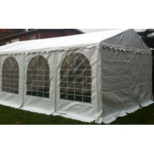 Professionele Partytent PVC 6x10x2,2 mtr in Wit