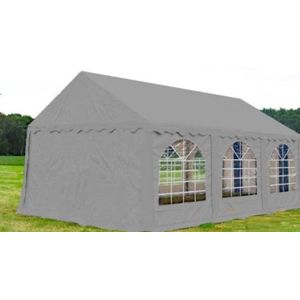 Premium Partytent PVC 4x6x2 mtr in Grijs