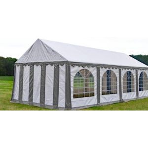 Premium Partytent PVC 6x10x2 mtr in Grijs