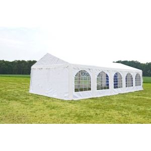 Premium Partytent PVC 3x10x2 mtr in Wit