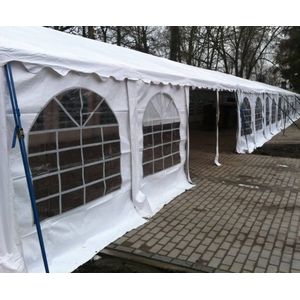 Professionele Partytent PVC 8x12x2,2 mtr in Wit