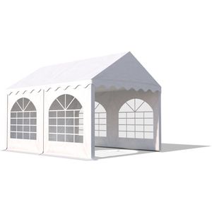 Professionele Partytent PVC 3x4x2,3 mtr in Wit