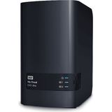 WD My Cloud EX2 Ultra 8 TB NAS-opslag (1,3 GHz dual-core processor, 1 GB aan DDR3-geheugen, RAID 1, back-ups, My Cloud OS 5, 3 jaar beperkte garantie)