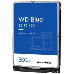 Western Digital Blue WD5000LP, 2.5 Zoll, 500 GB, 5400 RPM