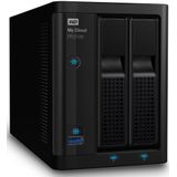 WD My Cloud PR2100 WDBBCL0040JBK - NAS-server - 2 bays - 4 TB - HDD 2 TB x 2 - RAID RAID 0, 1, JBOD - RAM 4 GB - Gigabit Ethernet
