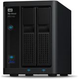 WD My Cloud PR2100 WDBBCL0040JBK - NAS-server - 2 bays - 4 TB - HDD 2 TB x 2 - RAID RAID 0, 1, JBOD - RAM 4 GB - Gigabit Ethernet
