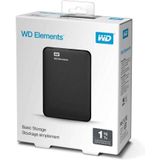 Western Digital Elements Portable Externe Harde Schijf 1TB