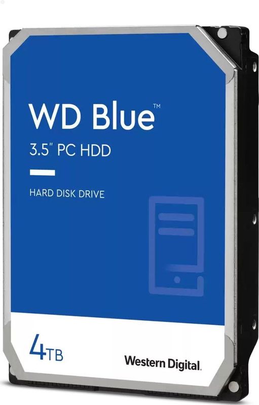 Western Digital blauw, 4 TB