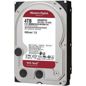 Western Digital Red - Interne Harde Schijf - 4 TB - NAS