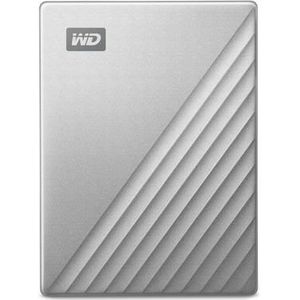 WD My Passport Ultra 4 TB Externe harde schijf (2,5 inch) USB-C Zilver WDBFTM0040BSL-WESN