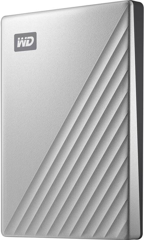 WD - My Passport Ultra - Draagbare Harde Schijf - Zilver - 2TB - USB-C