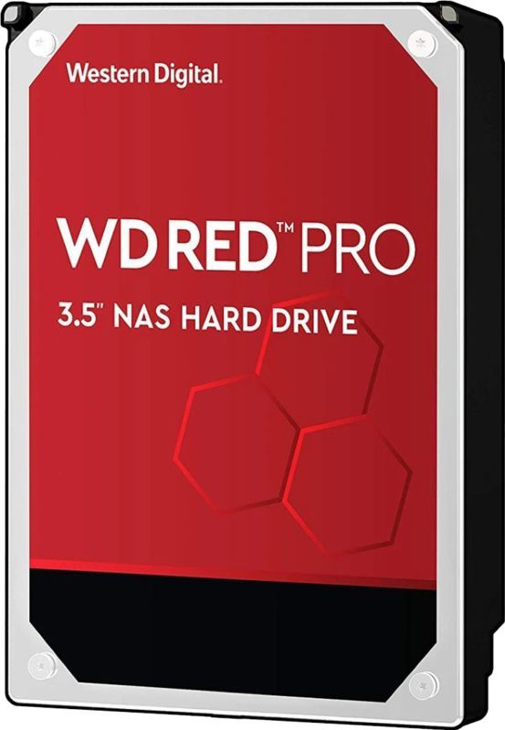 Western Digital WD Red Pro NAS Harde Schijf 10 TB (NASware-firmware Voor Compatibiliteit, 3,5 Inch, 7200 RPM, SATA 6 Gb/s, CMR, Werkbelasting 180 TB/jaar)